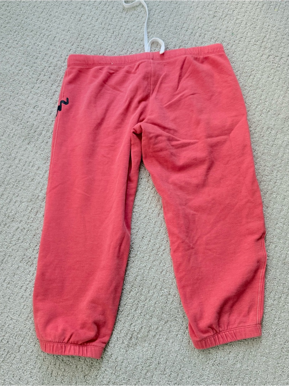 Y2K Aeropostale Coral Pink Capri low rise Sweatpants - Picture 6 of 7